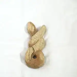 Kuripe Coiled Snake Carved || Rapé Applicator